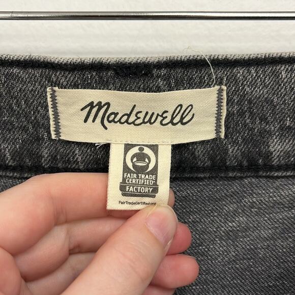 NWT Madewell Perfect Vintage Straight Jean Meaford Wash Seamed Edition - Size 27 - Picture 8 of 13